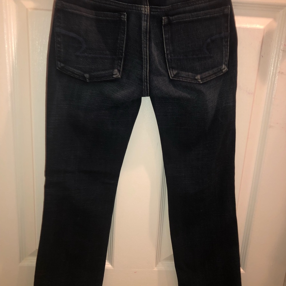 Dark Washed Ripped Jeans - Picture 6 of 6